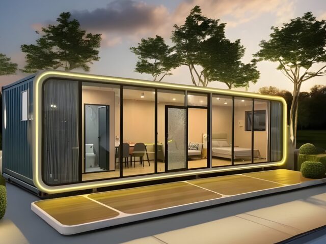 Apple series capsule house: A-30 30m2