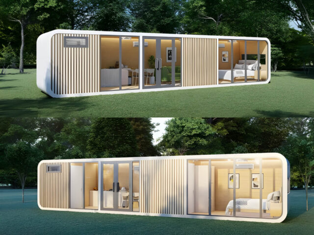 Apple series capsule house: A-40