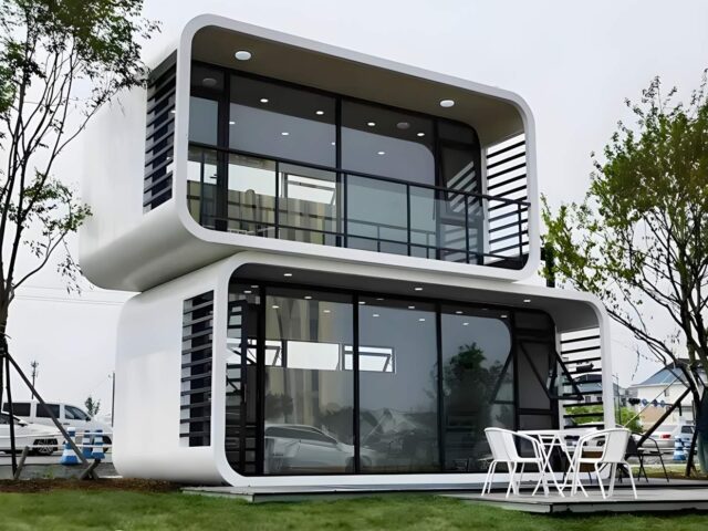Apple series capsule house: A-80