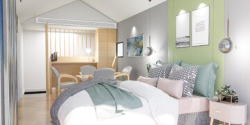 Capsule house with individual design